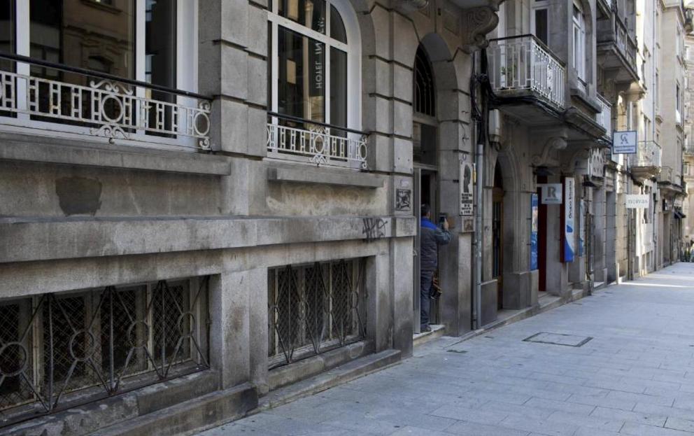 Residencia Molares 9 Hotel Vigo Bagian luar foto